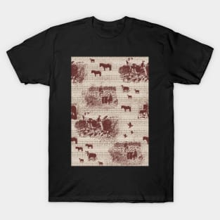 Gaddering Da Peats - Brown T-Shirt